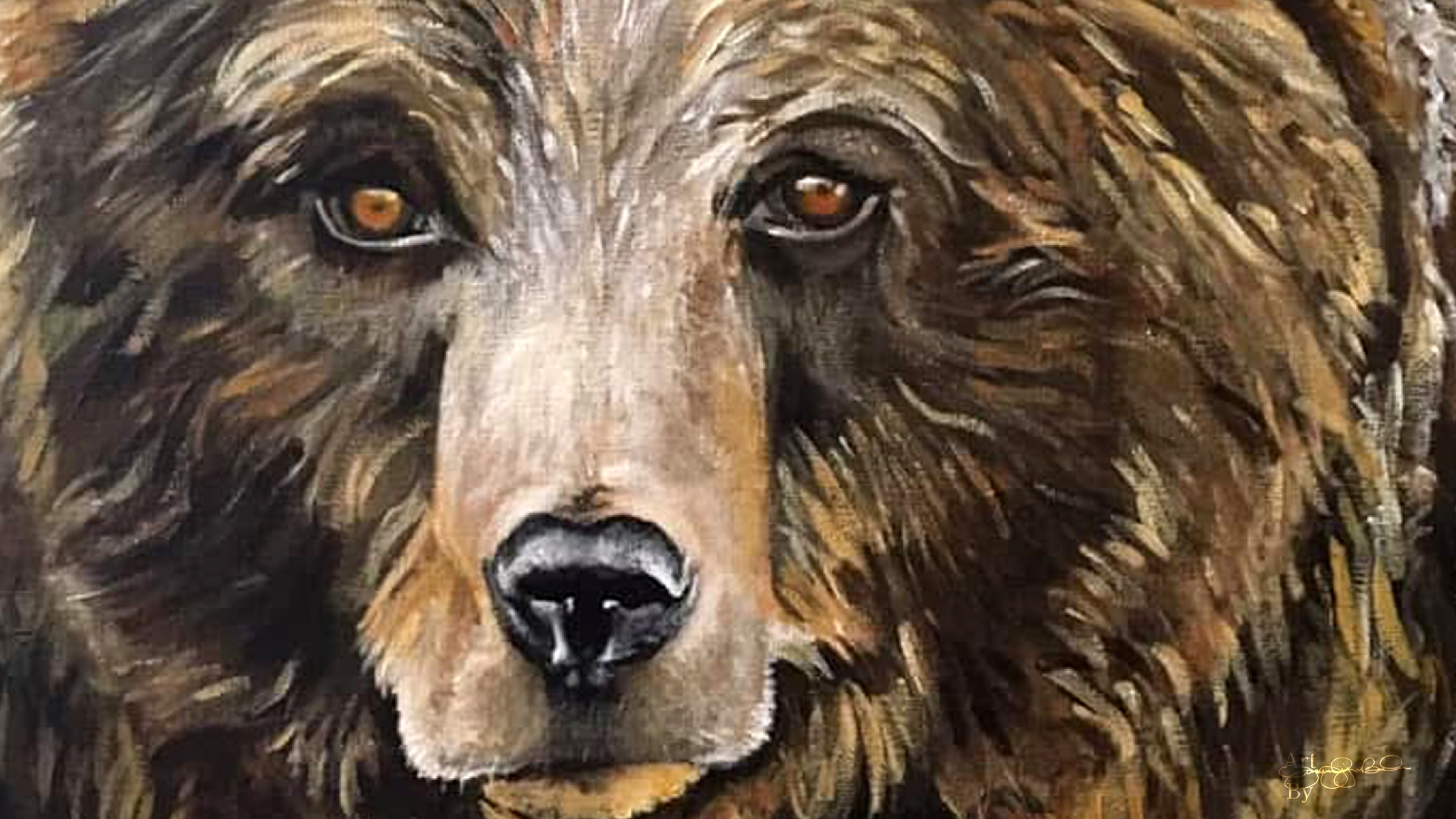 Bear portrait